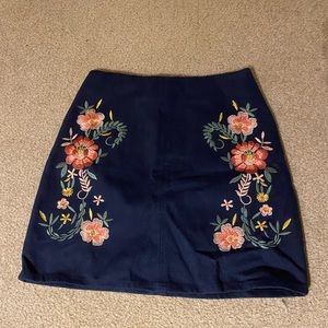 Francesca’s Skirt With flowers